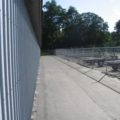 We offer secure storage for boats and trailers too