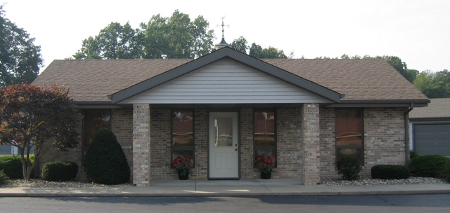Front of the building